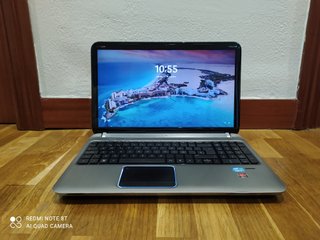 HP Pavilion dv6-6b02ss Plata y Negro