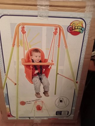 Columpio Infantil con Estructura
