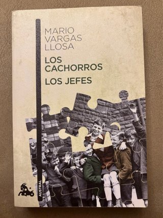 Libro "Los cachorros/Los jefes" Mario Vargas Llosa