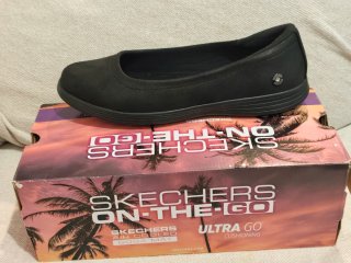 Bailarinas Skechers On-The-Go Negras