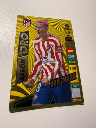 Cromo Adrenalyn 22-23 Griezmann Balón de Oro