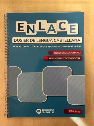 Enlace, Dosier de Lengua Castellana para estudio