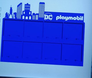 Expositor Playmobil DC