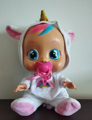 Bebé Llorón Unicornio Dreamy Grande con sonidos