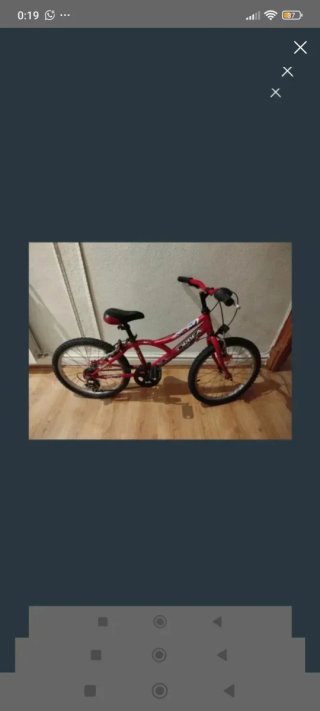 Bicicleta Infantil Orbea Roja