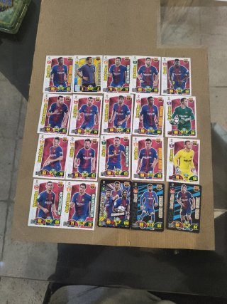 Lote 20 Cromos Adrenalyn FC Barcelona 2017/2018