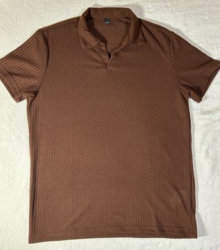Polo Hombre Marrón Talla L
