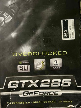 Tarjeta Gráfica XFX NVIDIA GeForce GTX 285