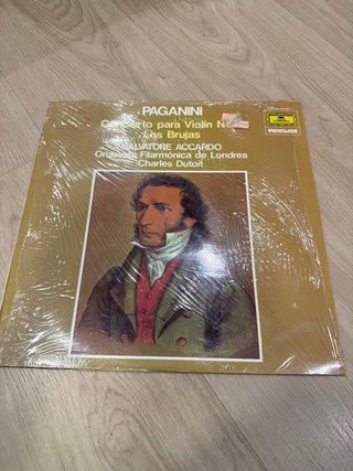 Vinilo Paganini - Concierto para Violín