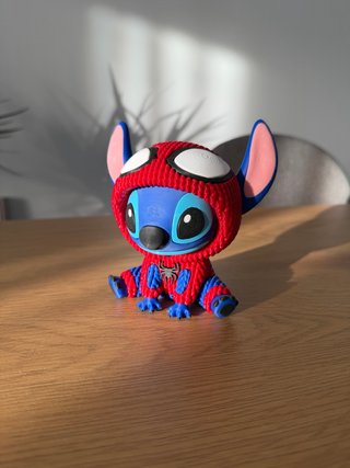 Figura Stitch Spider-Man Impresión 3D