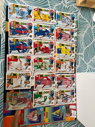Lote de 18 Cromos Liga Este