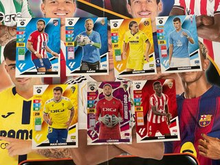 Lote de 7 Cromos Panini LaLiga