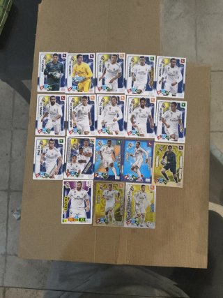Lote 18 Cartas Real Madrid Adrenalyn 2019/2020