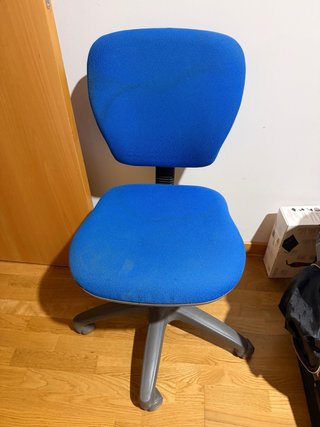 Silla de escritorio azul