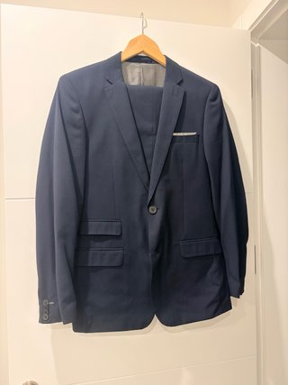 Traje completo azul marino