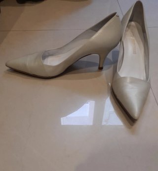 Zapatos de Novia de piel, Elda Prestigio Talla 38