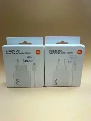 Lote 2x Xiaomi 67W HyperCharge Combo (Type-A) – c