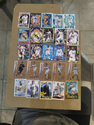Lote de 24 Cromos Real Madrid