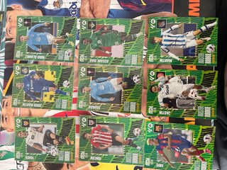 Lote 9 Cromos Panini Mega Cracks 2024-25