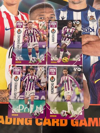 4 Cromos Panini Megacracks 2024-25
