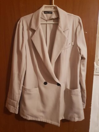 Blazer Beige SHEIN Talla S