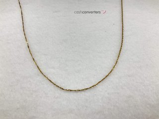 cadena oro 18k 35cm