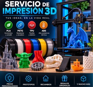 Sevicio de impresion 3d