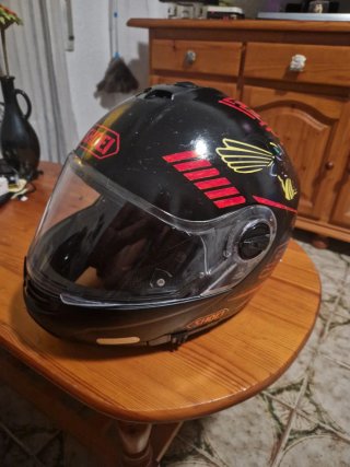 Casco Moto LS2 año 2022, pintado