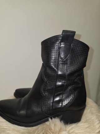 Botines Camperos Negros Talla 37