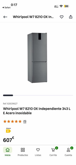 NUEVO Con Entrega, Frigorífico Whirlpool NO FROST