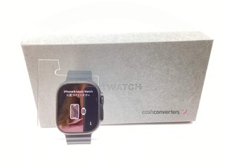 apple watch ultra 3 49mm (gps 5g) titanio