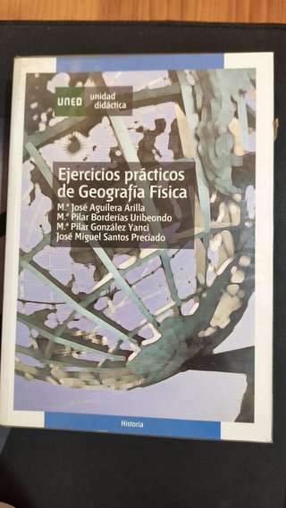 Libro UNED Ejercicios prácticos Geografía Física