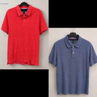 Lote 2 Polos Tommy Hilfiger Slim Fit Talla M