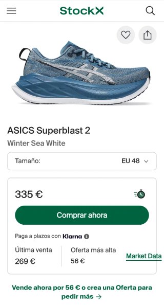 Zapatillas ASICS Superblast 2 Talla 48