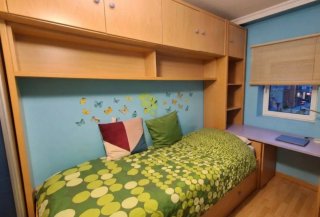 Mueble Juvenil con Cama Nido y Almacenaje