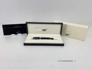pluma estilografica mont blanc boheme bleu 5776