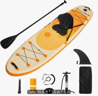 Tabla Paddle Surf VEVOR 10,6 con Kit Kayak