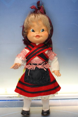 05. Antigua muñeca Brisita de Florido, traje regional de Galicia. Años 60.