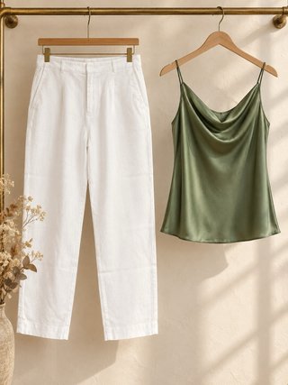 Conjunto de Pantalón y Blusa Talla M
