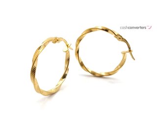 argollas oro 18k