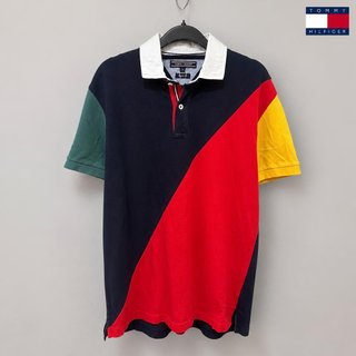 Polo Tommy Hilfiger Rugby Colorblock Talla M