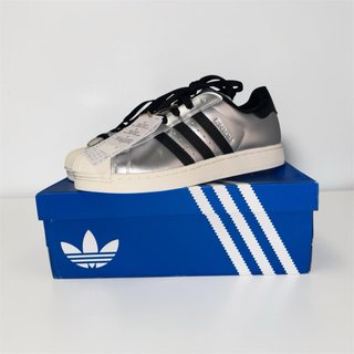 Adidas Superstar II Plata Metalizado Talla 46