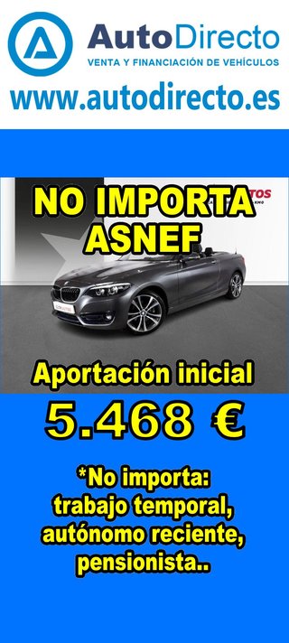 BMW SERIE 2 220I CABRIO 2.0 184CV AUTOM.