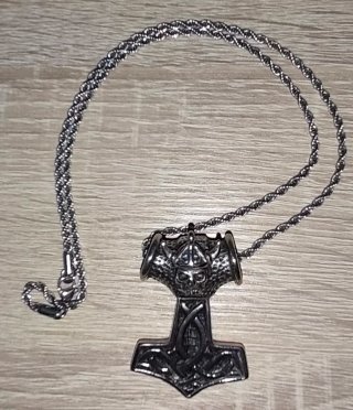 Colgante Martillo de Thor con Cadena