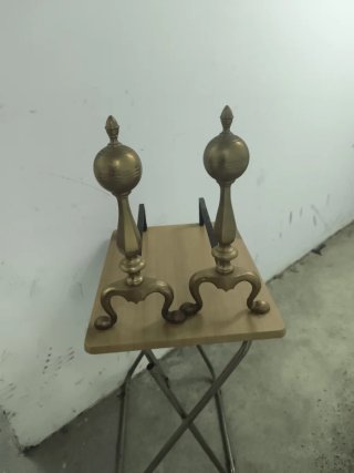Set de 2 Morillos para Chimenea