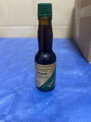 Botella miniatura