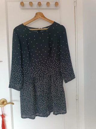 Mono corto de lunares Bershka