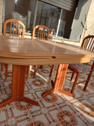 Mesa Extensible de Madera