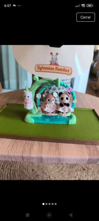 Set Sylvanian Families con Columpio