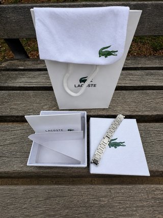 Pulsera Lacoste Plateada